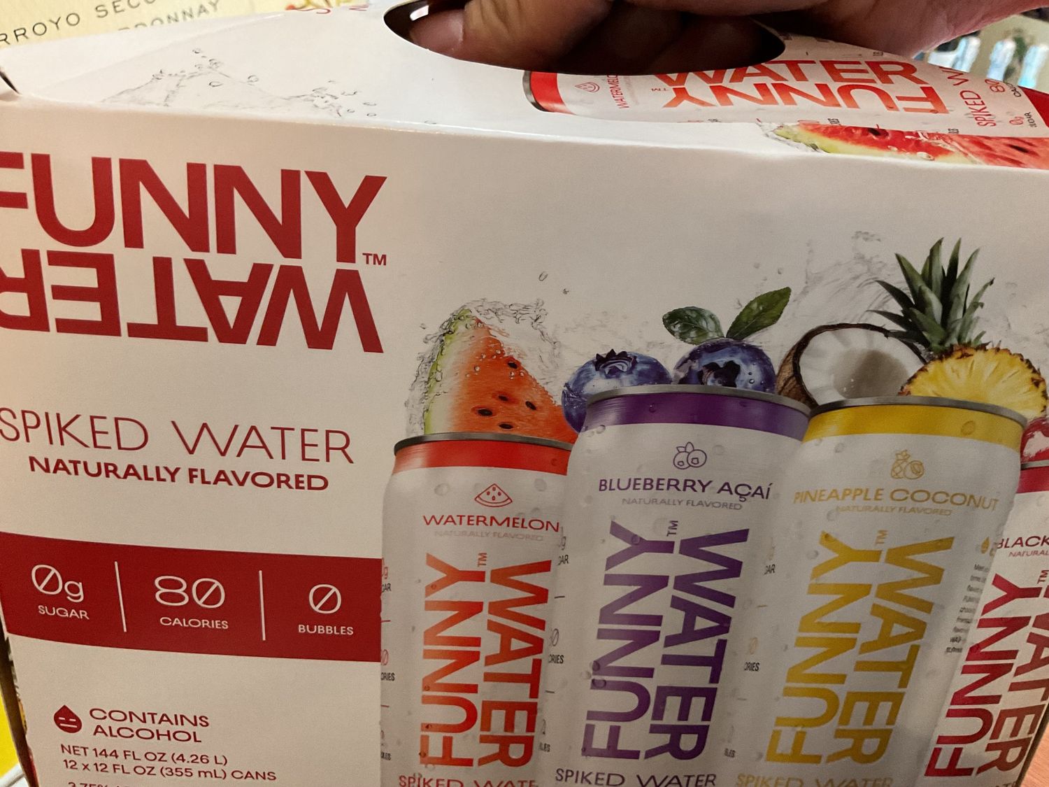 FUNNY WATER VIBRANT 12PK