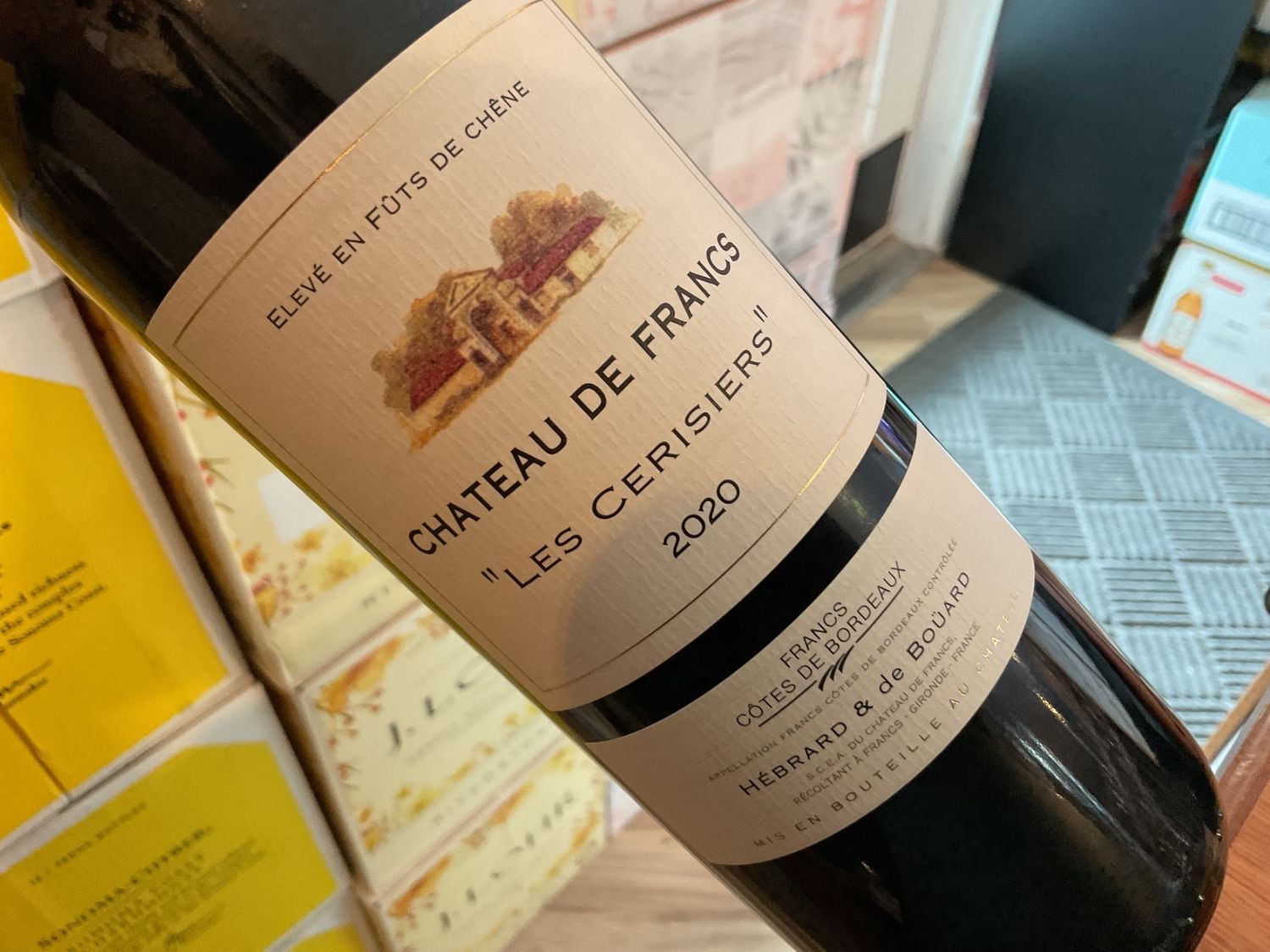 CHATEAU DE FRANCS LES CERISIERS 750ml