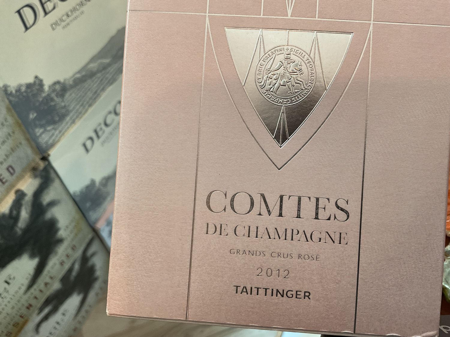 TAITTINGER COMTES ROSE 750ml