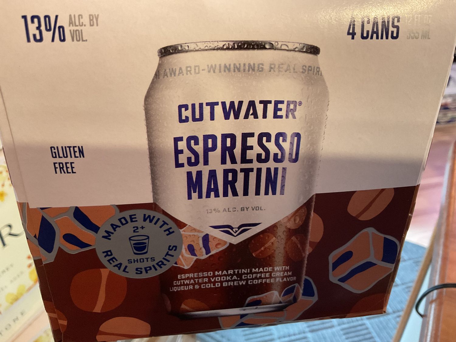 CUTWATER ESPRESSO MARTINI 4pk