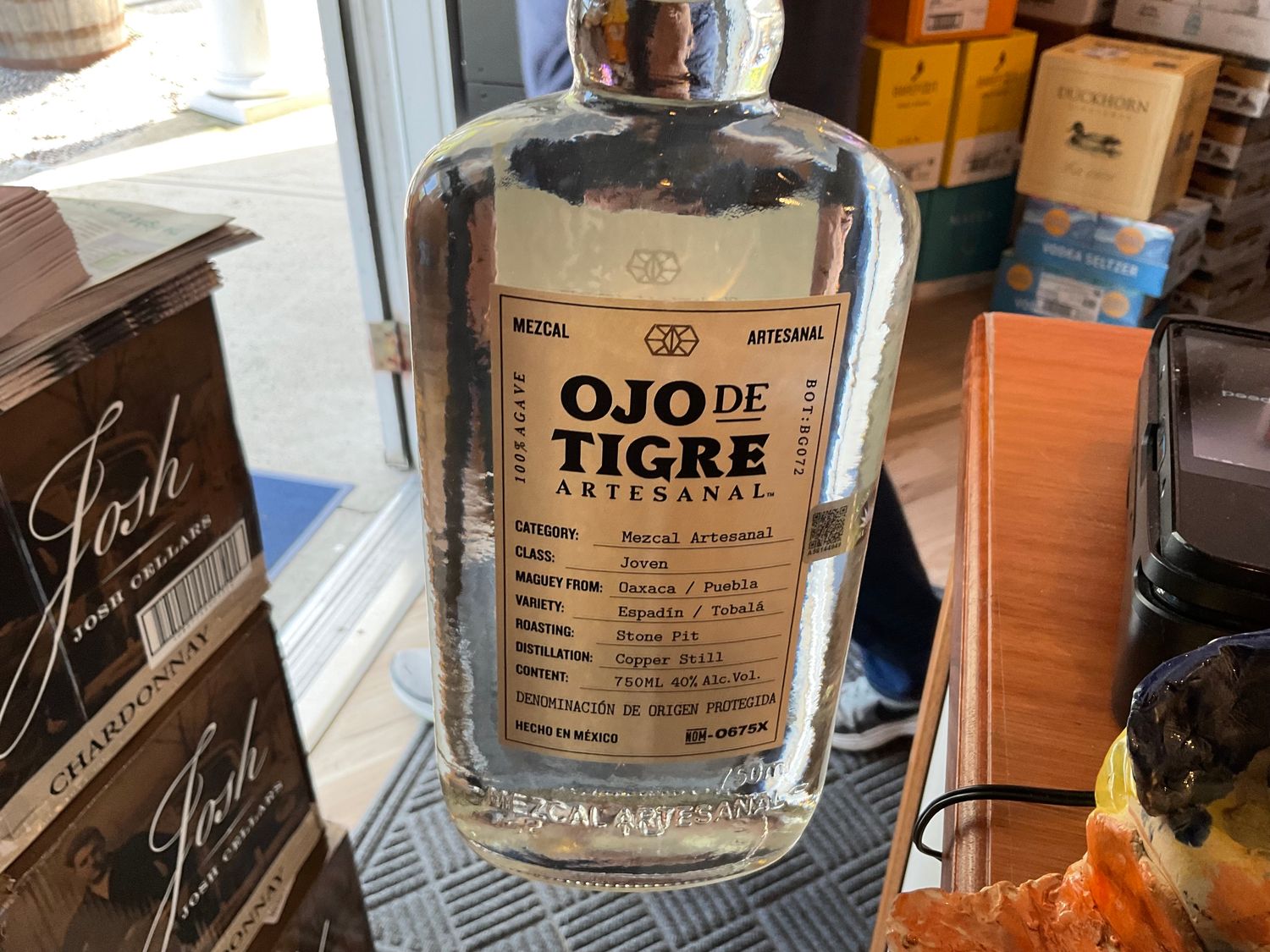 OJO TIGRE MEZCAL 750ml