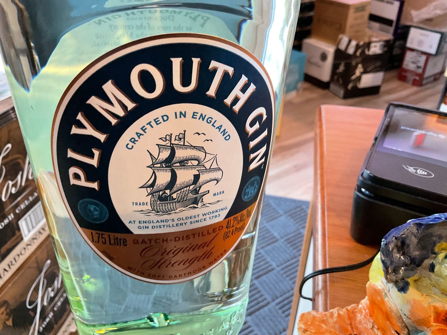 PLYMOUTH GIN 1.75l