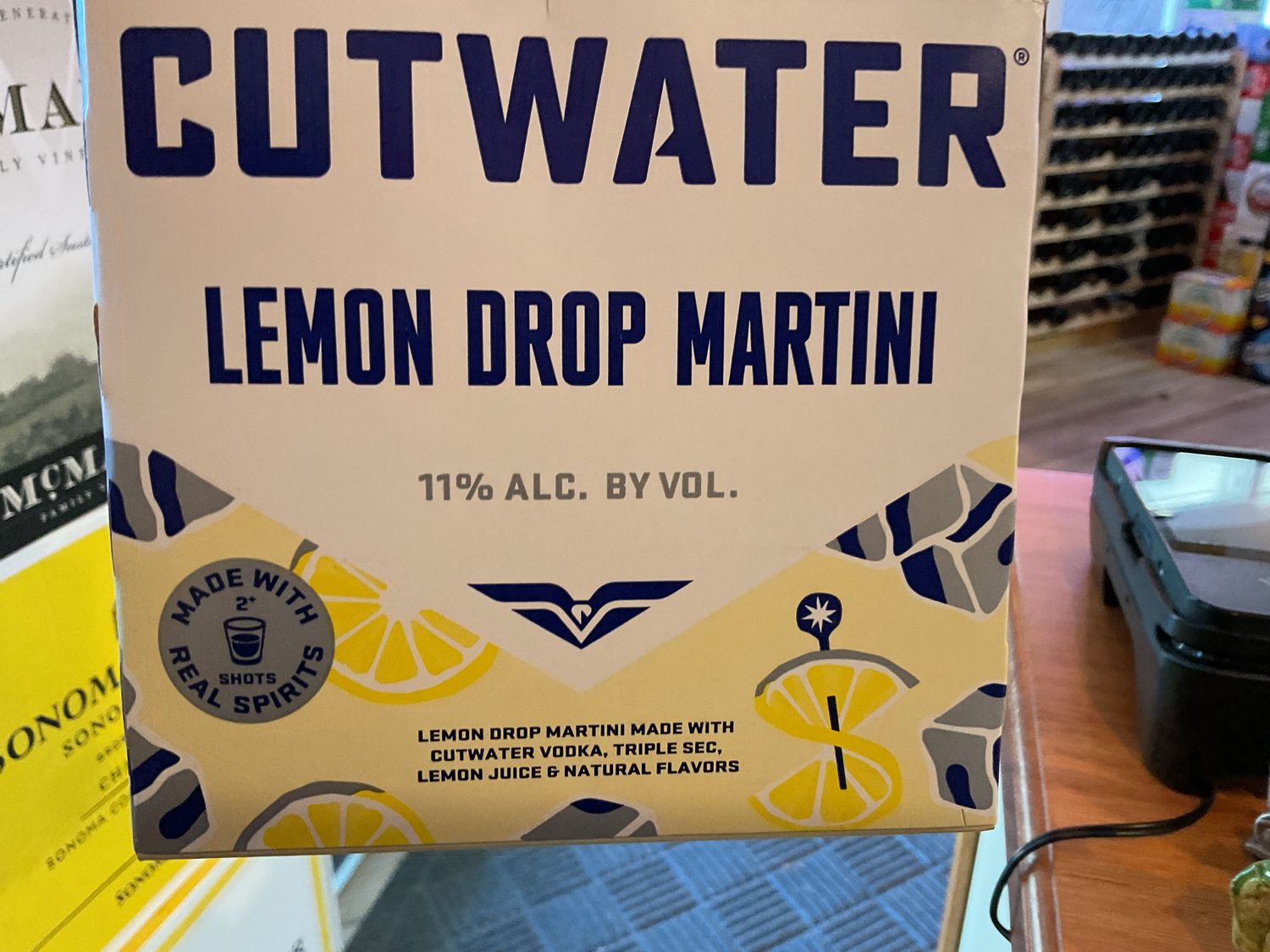 CUTWATER LEMON DROP MARTINI 4pk