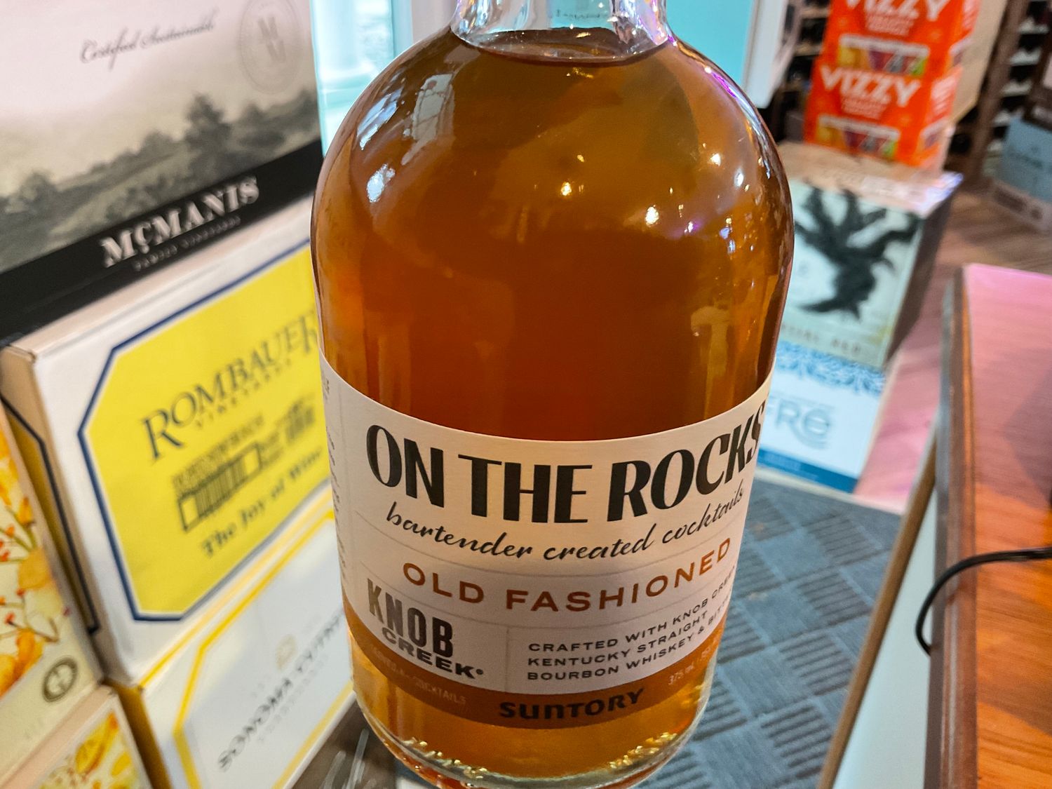 ON THE ROCKS OLD FASHIONED 375ml