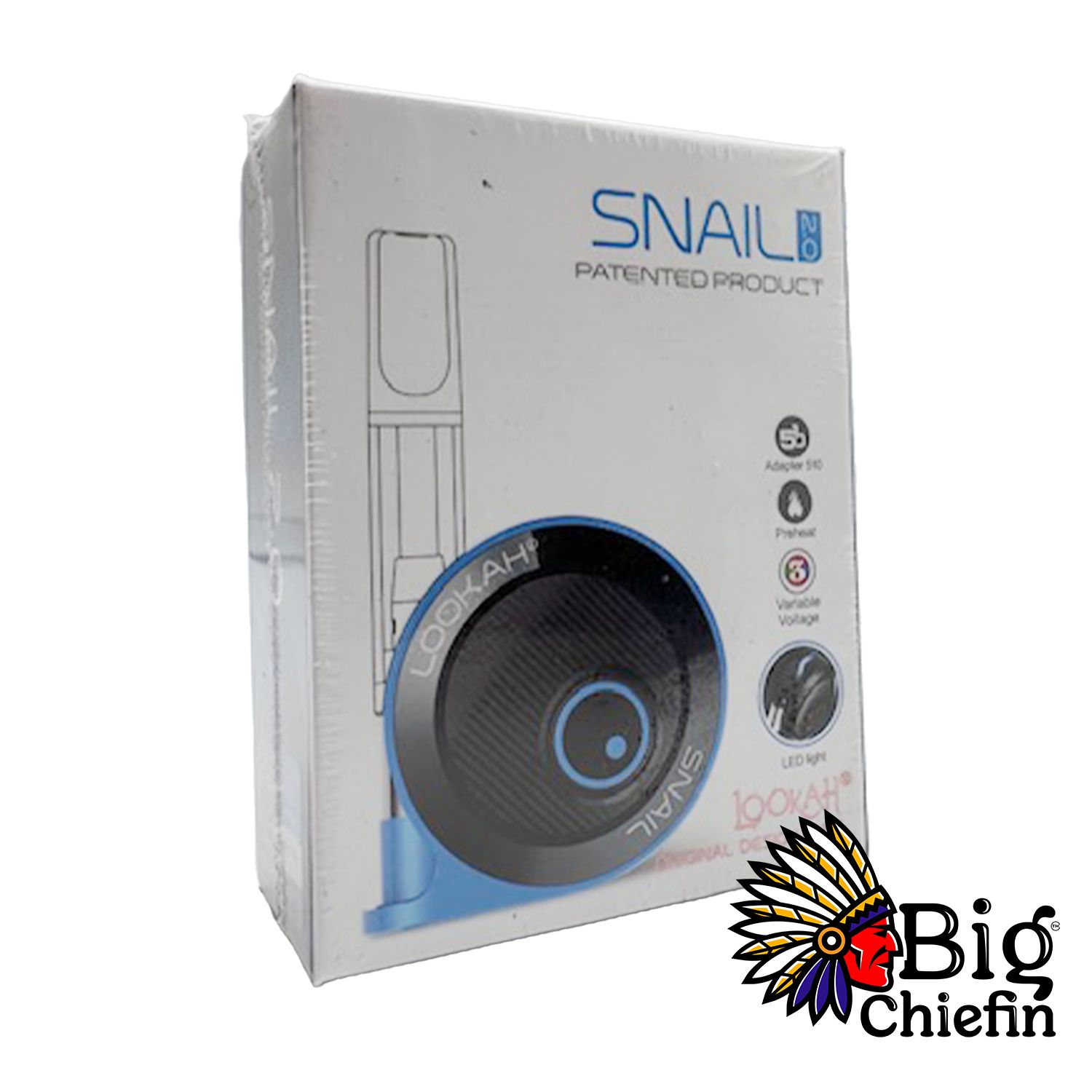 LOOKAH SNAIL 2.0 510 BATTERY, Colour: Blue