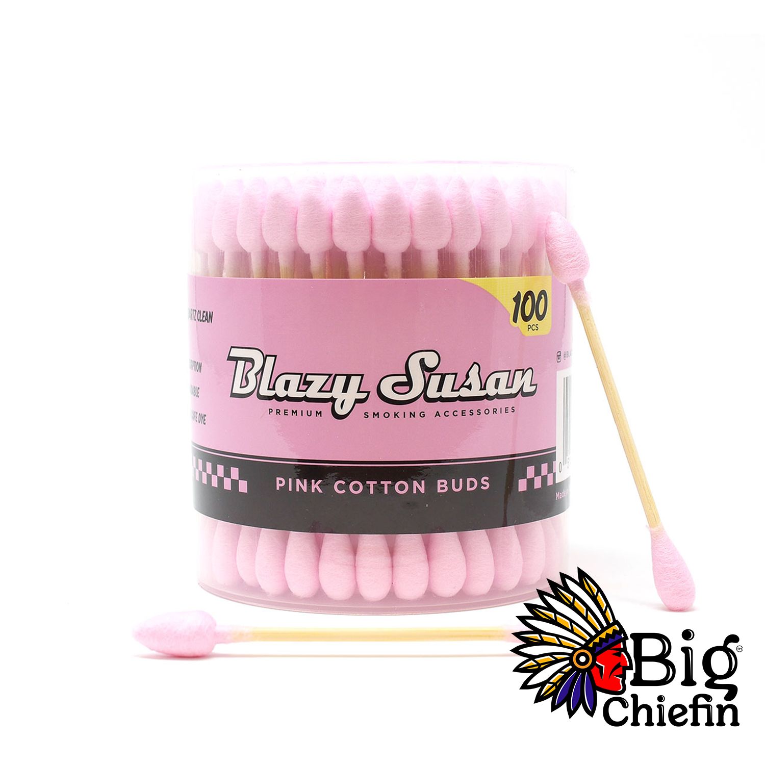 Blazy Susan Pink Cotton Buds
