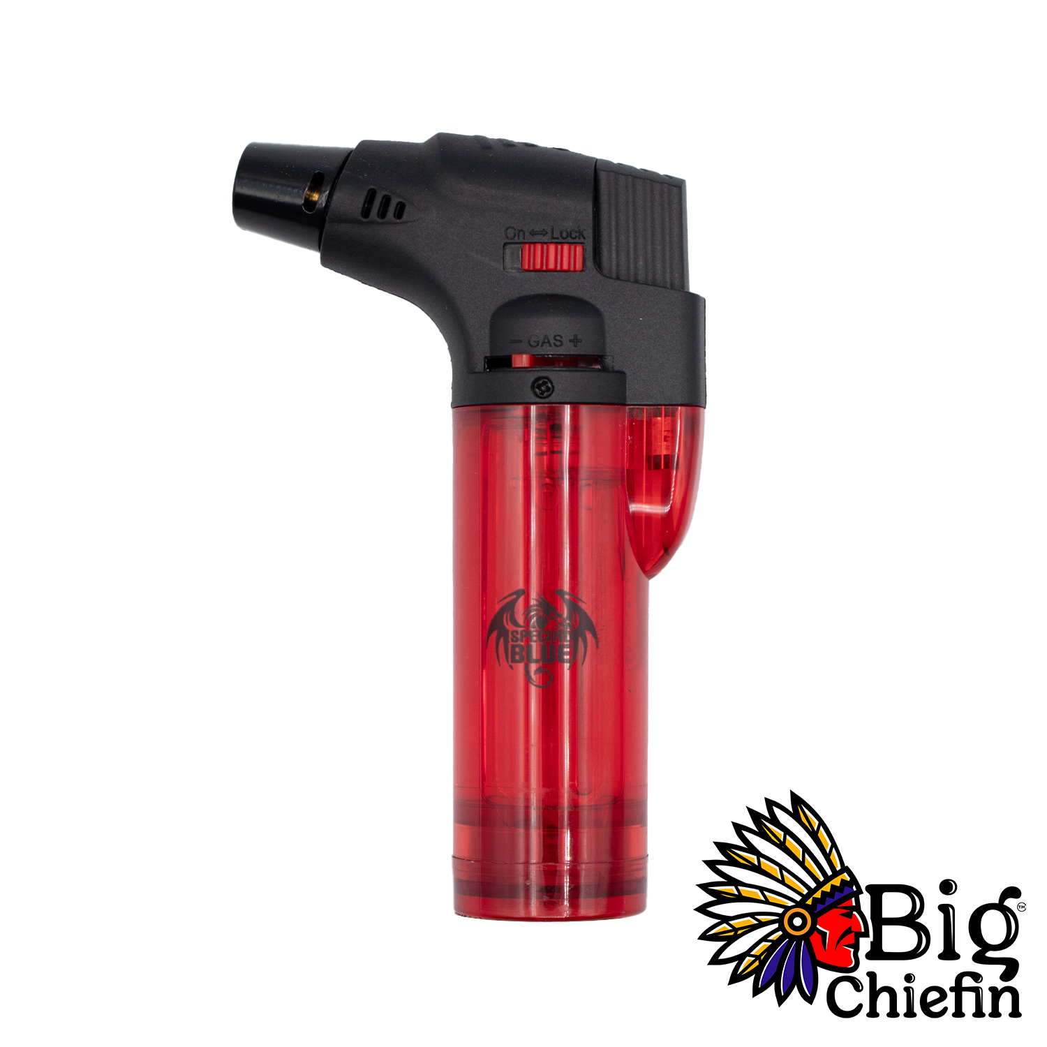 SPECIAL BLUE DOUBLE BERNIE PLASTIC TORCH