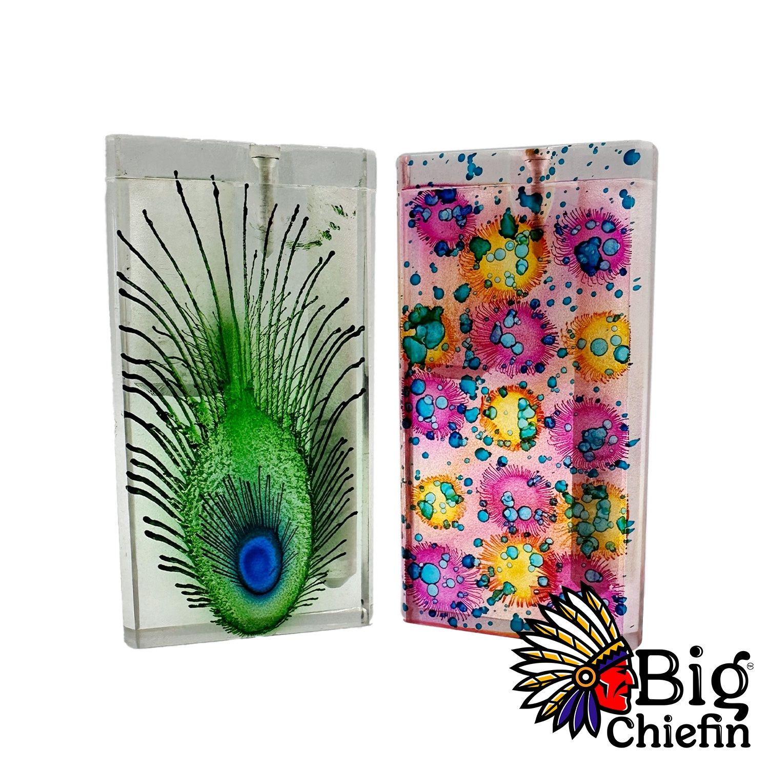 4&quot; ACRYLIC PAINT SPLATTER DUGOUT