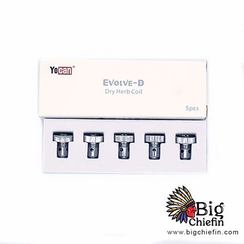 YOCAN EVOLVE D -Dry Herb  Coil Replacement (5pc), Box: 5pc