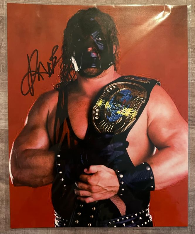 Autographed WWE Star KANE 8x10