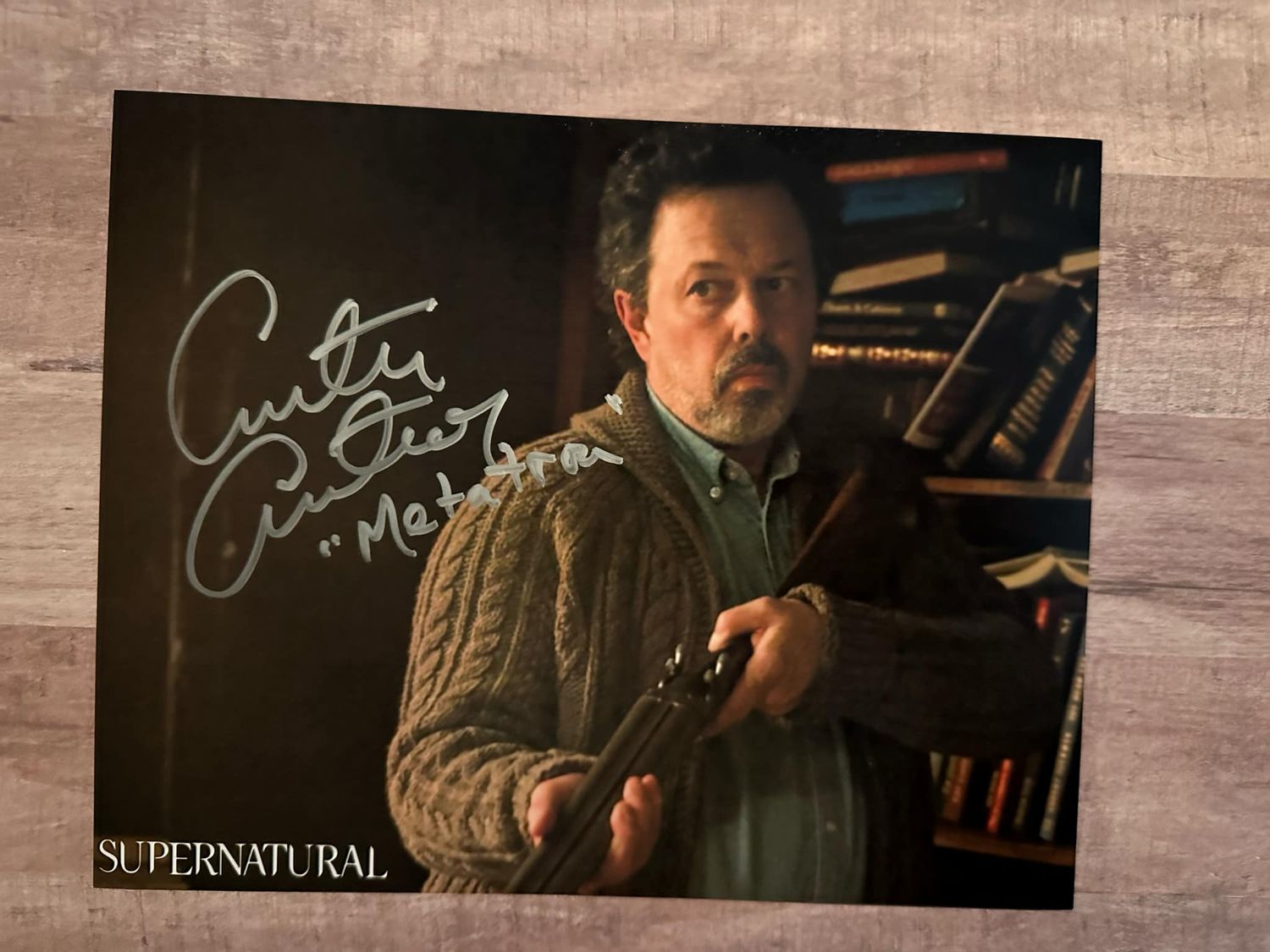 Curtis Armstrong (Supernatural) Autographed 8x10