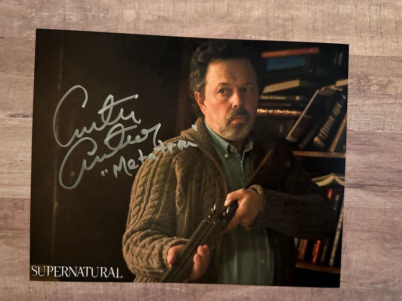 Curtis Armstrong (Supernatural) Autographed 8x10