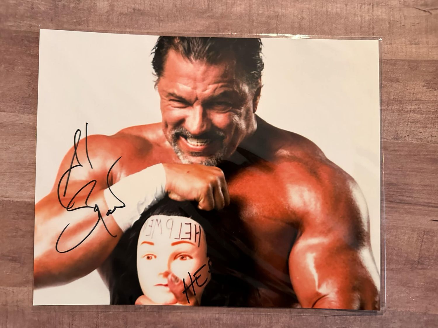 Autographed Al Snow 8x10
