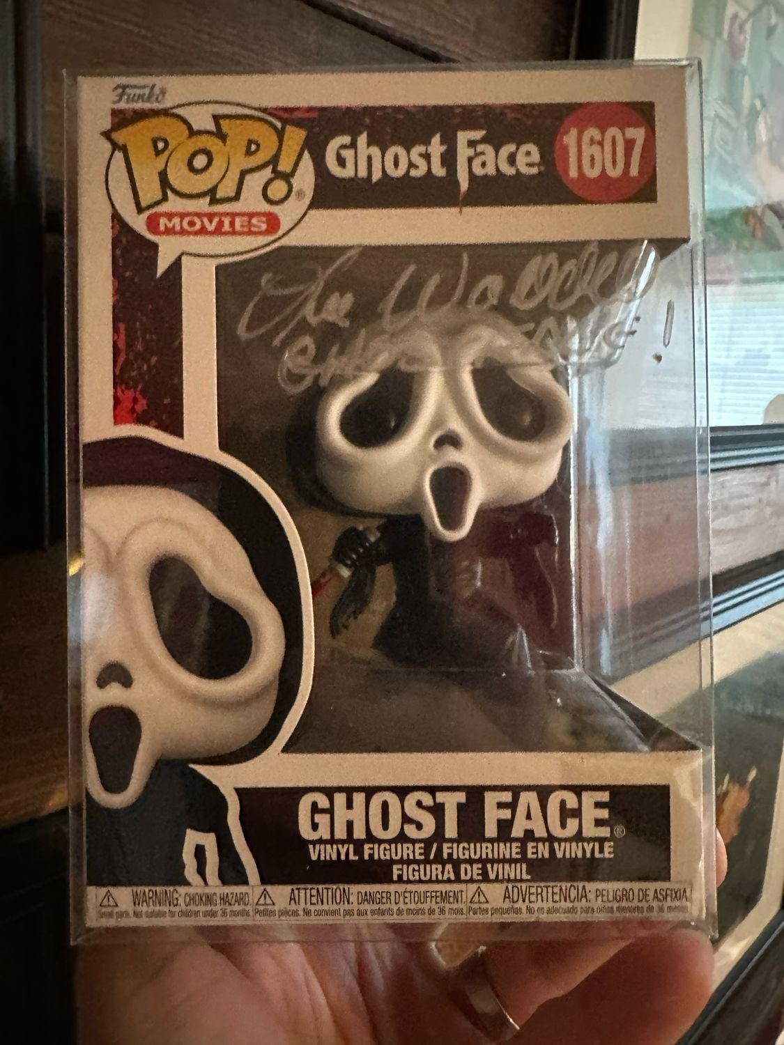 Lee Waddell Signed Ghostface Scream Funko