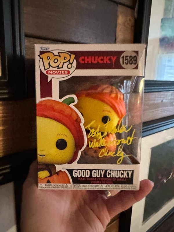 John Franklin Autographed Chucky Funko