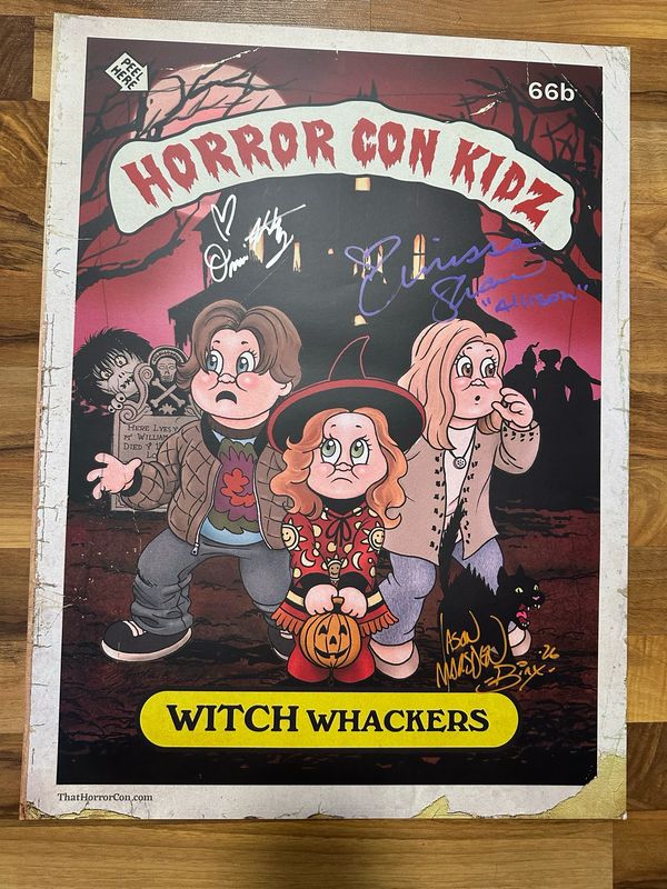 Autographed Hocus Pocus Poster
