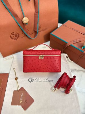 Loro Piana Extra Pocket L19 Ostrich