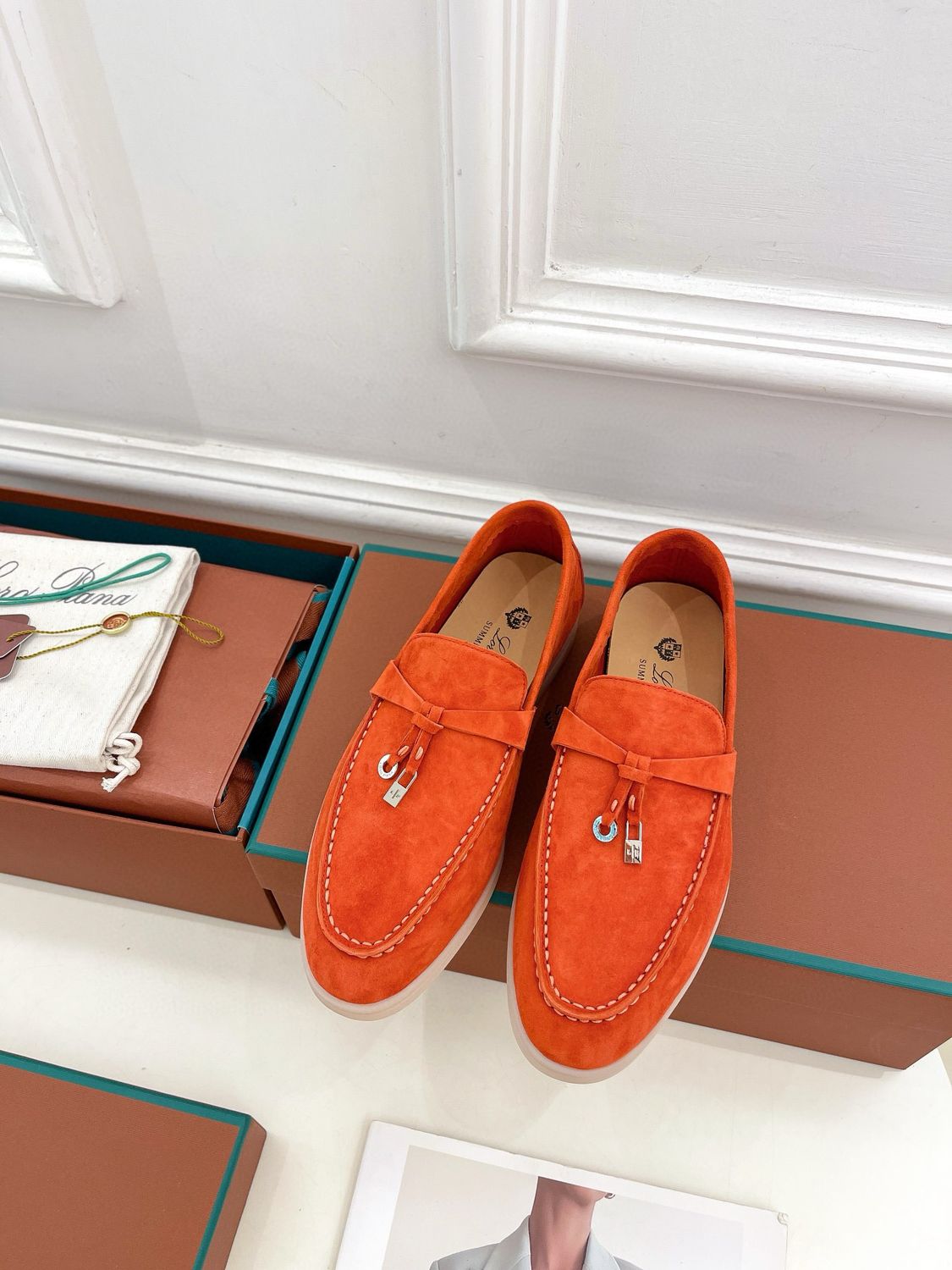 Loro Piana Summer Charms Walk Loafer