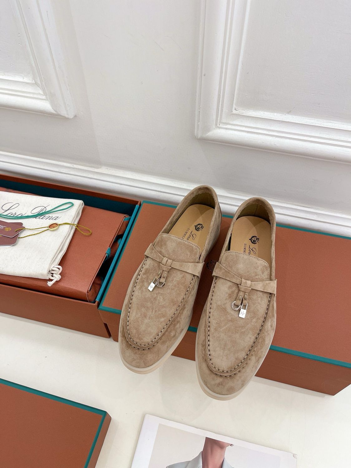 Loro Piana Summer Charms Walk Loafer