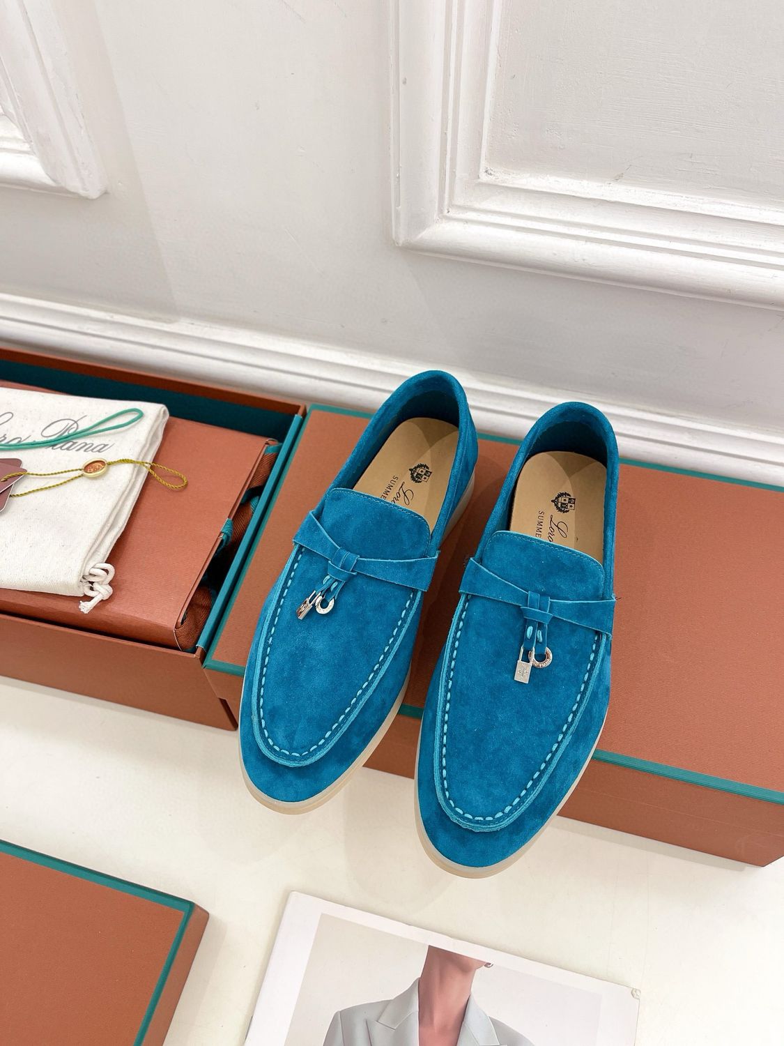 Loro Piana Summer Charms Walk Loafer