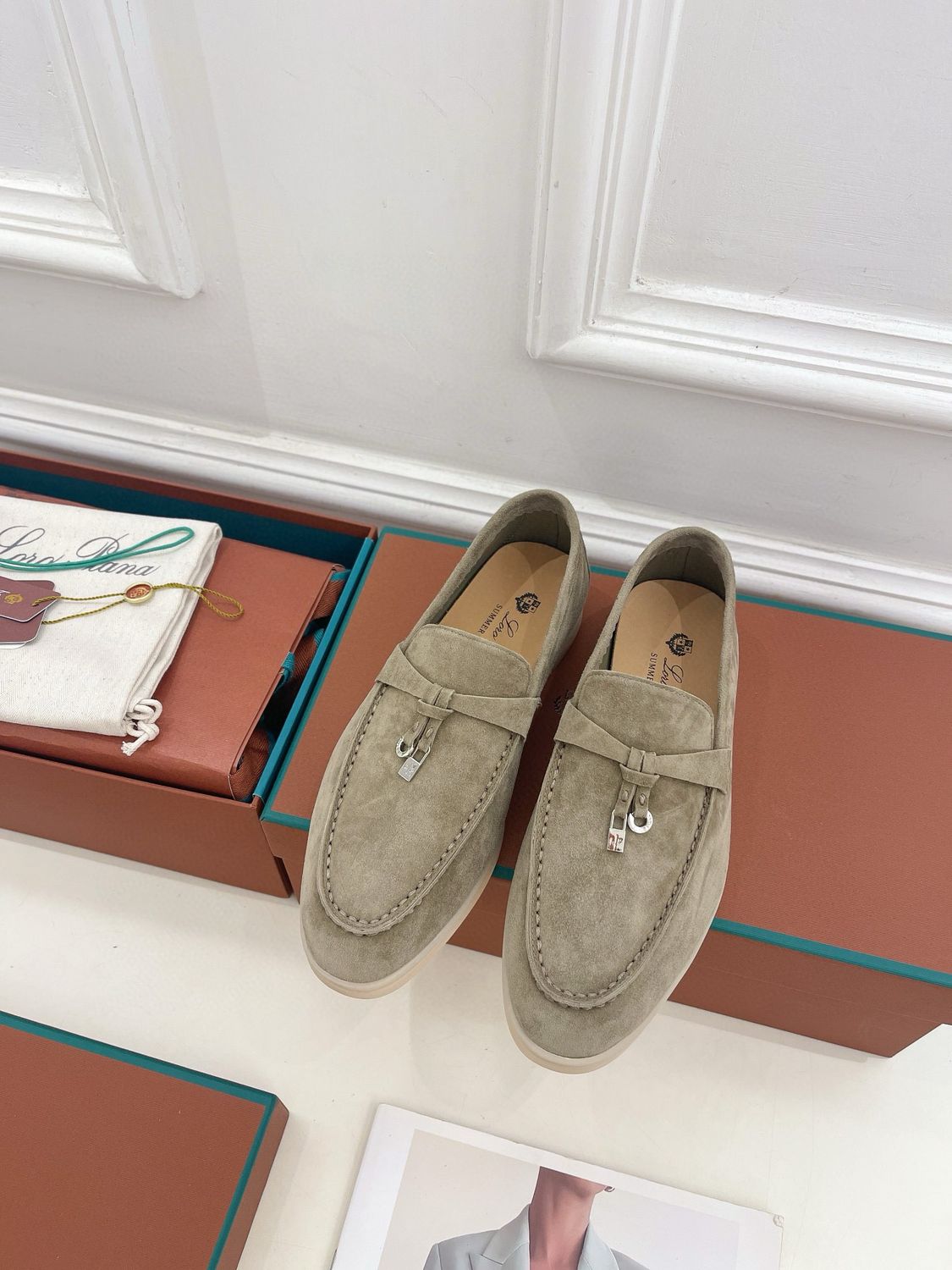 Loro Piana Summer Charms Walk Loafer