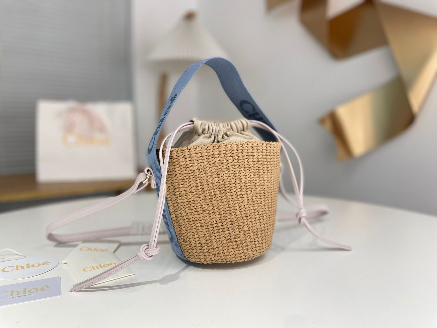 Chloe Small Woody Tote Bag