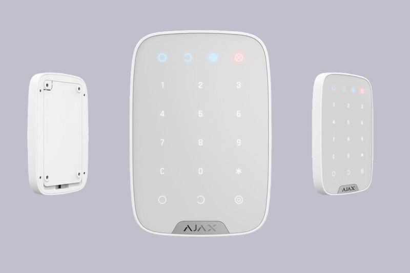 Teclado inalámbrico para sistema de alarma AJAX KEYPAD