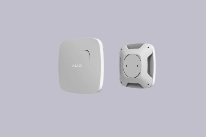 Detector de monóxido de carbono y humos AJAX FIREPROTECT PLUS