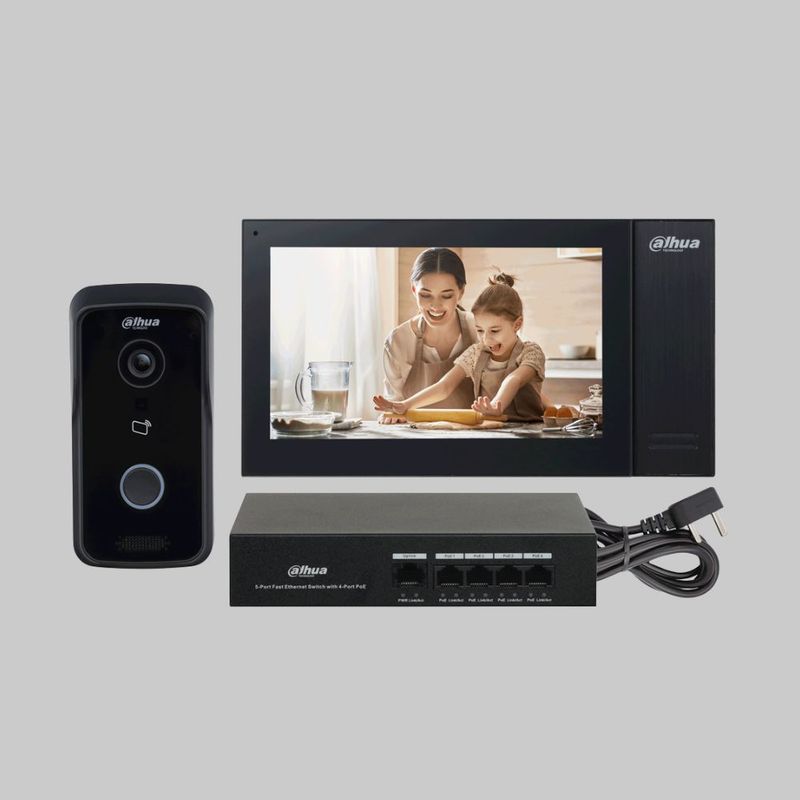 Kit Videoportero IP para superficie DAHUA