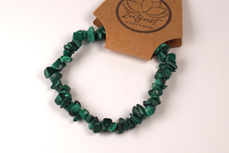 Armband Malachit - Ø 4-10 mm