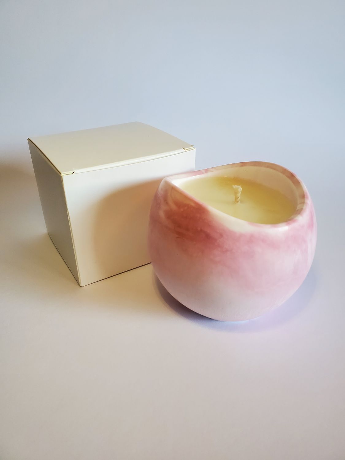Soy Candle - Vanilla &amp; Raspberry