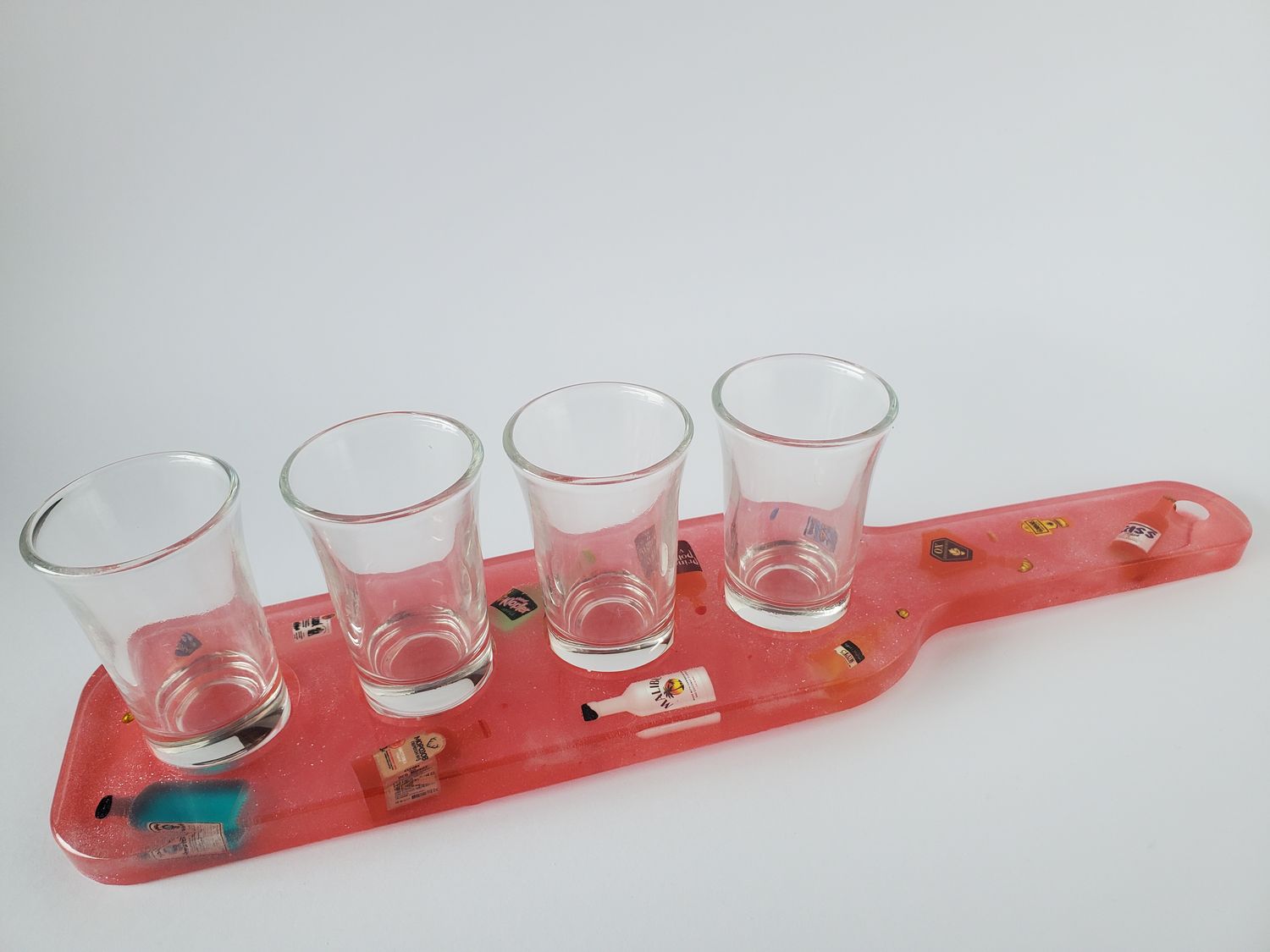 Shot Tray - Red
