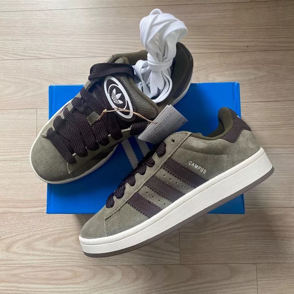 adidas Campus 00s Olive Strata Brown Womens