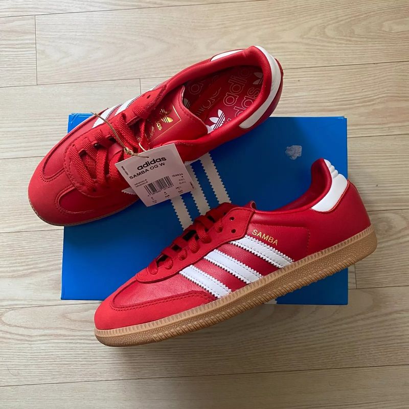 adidas Samba OG Womens Better Scarlett Red