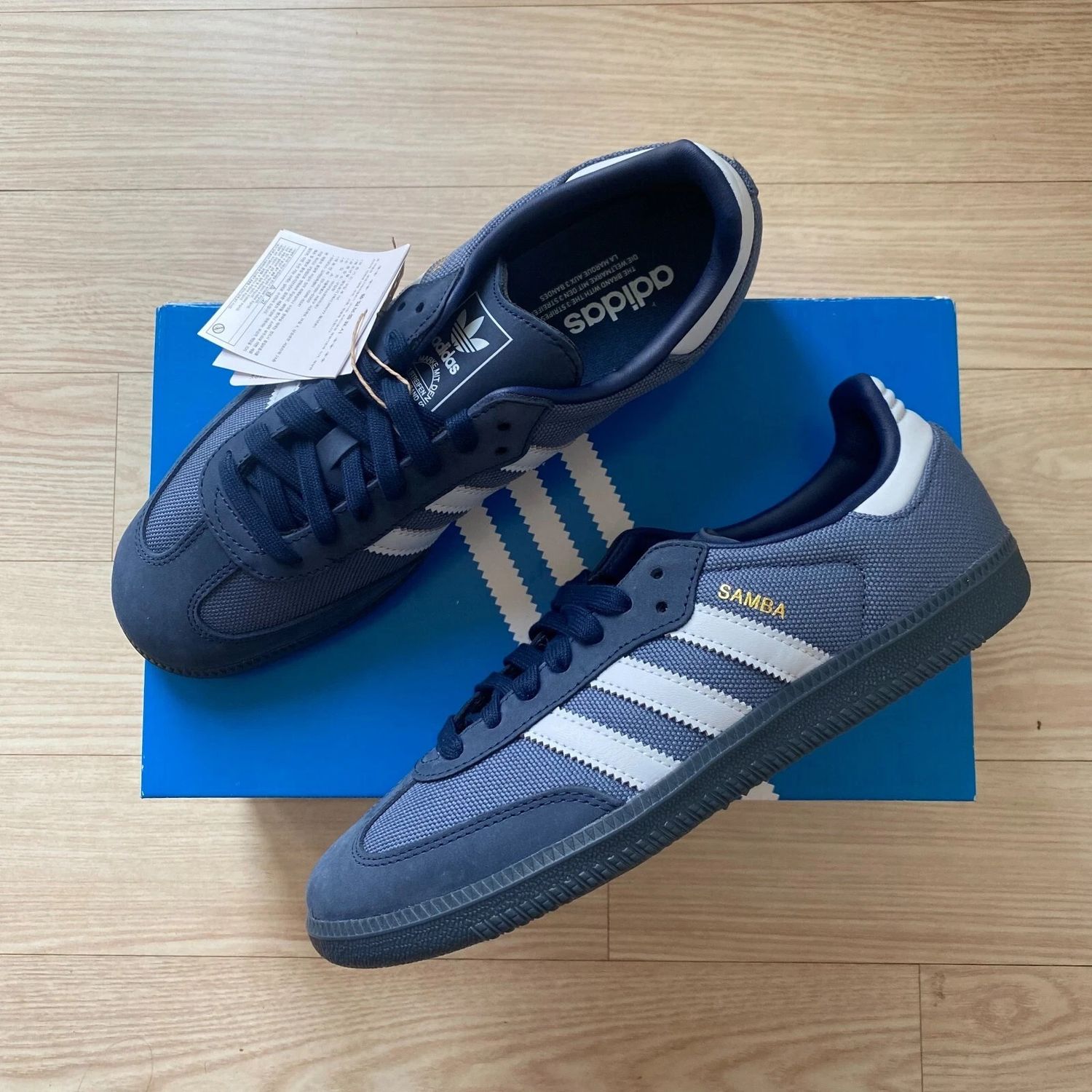 adidas Samba OG Navy Blue Womens