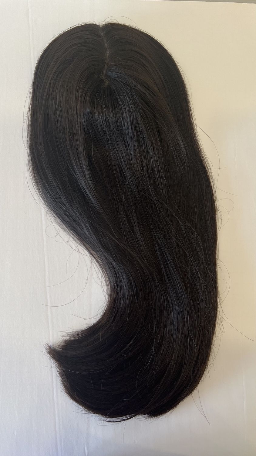 Skin Top Topper - Virgin European Hair - #2/4 - 16&quot;