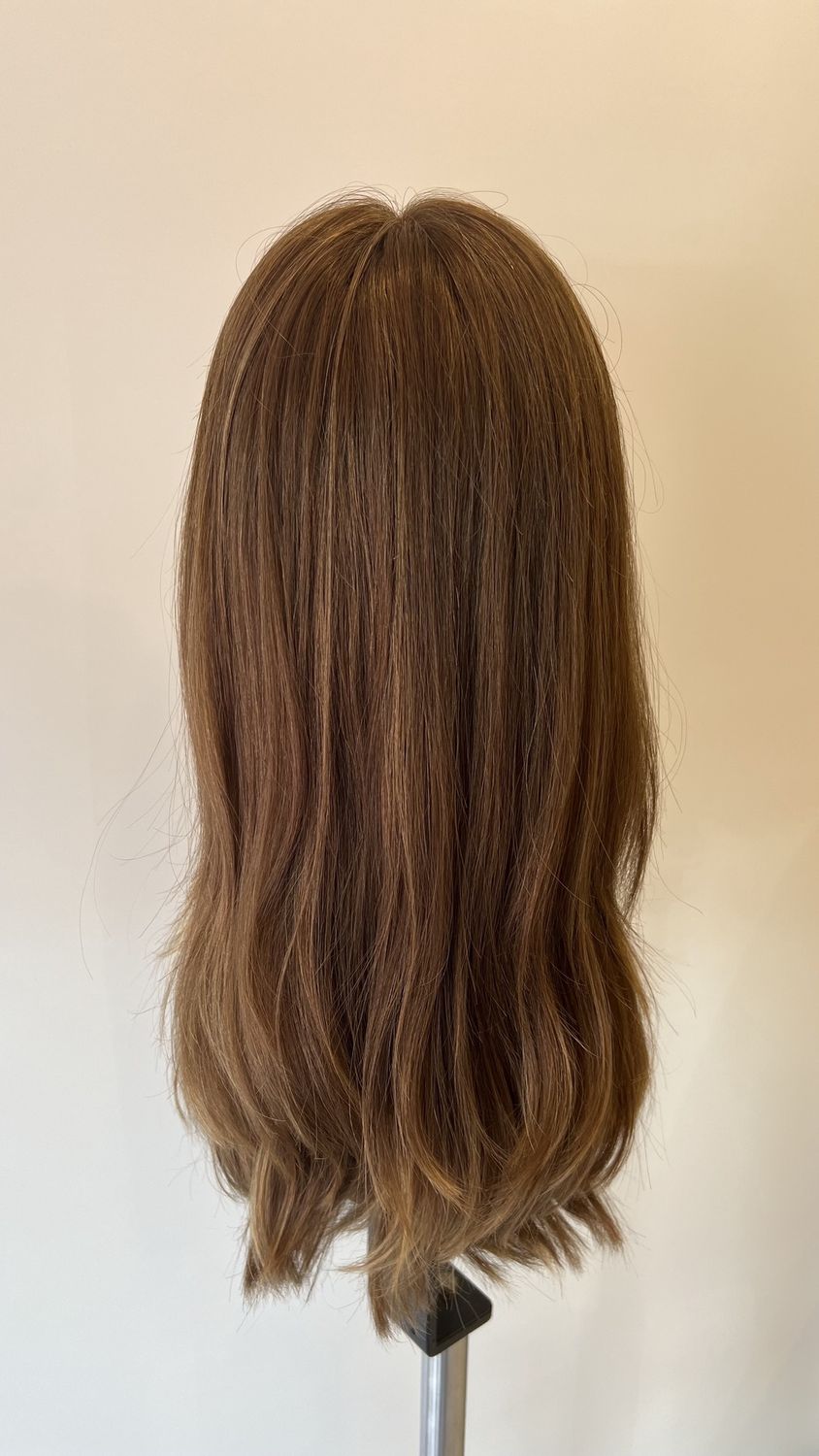 LaceTop Wig - Virgin European Hair - #12/7 - 20&quot;