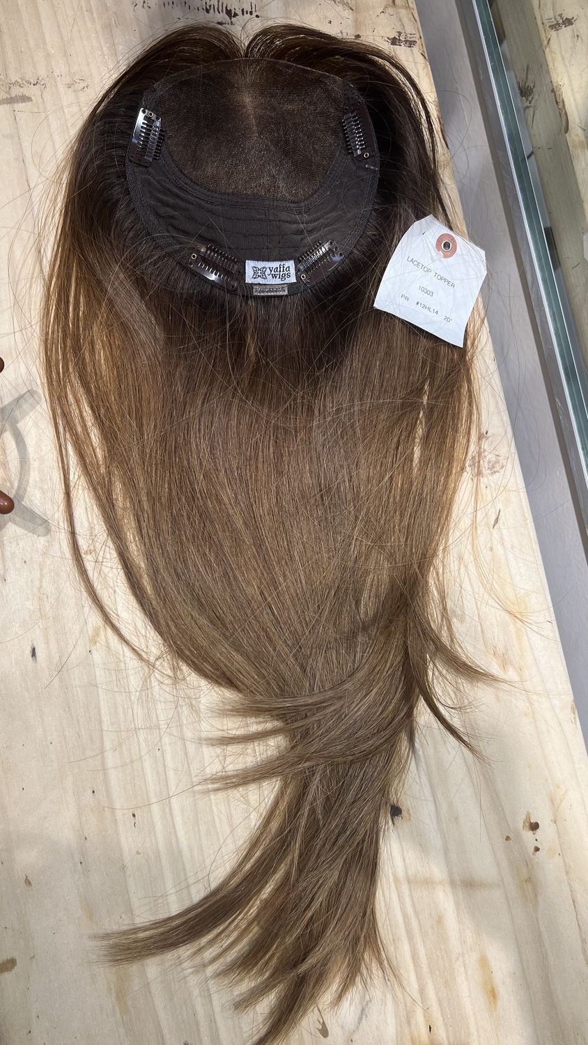 LaceTop Topper - Processed Hair -  #12HL14 - 20&quot;