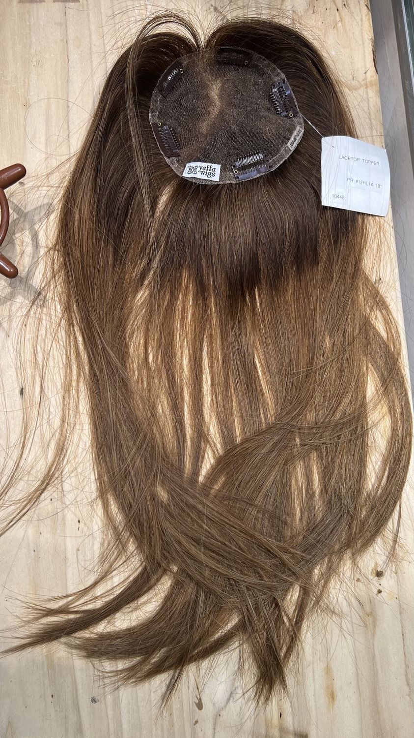 LaceTop Topper - Processed Hair - #12HL14 - 18&quot;