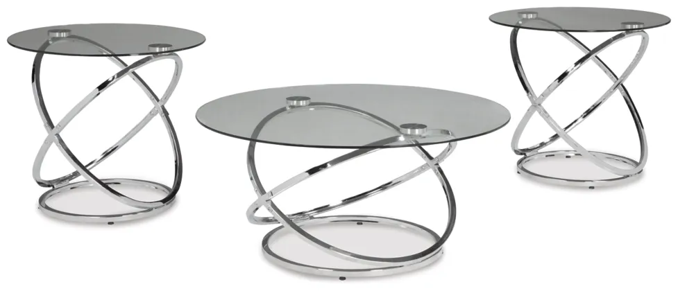Hollynyx 3Pc Table Set
