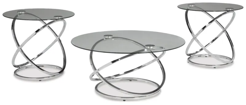 Hollynyx 3Pc Table Set