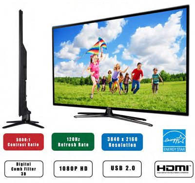 55" 4K LED SMART UHDTV