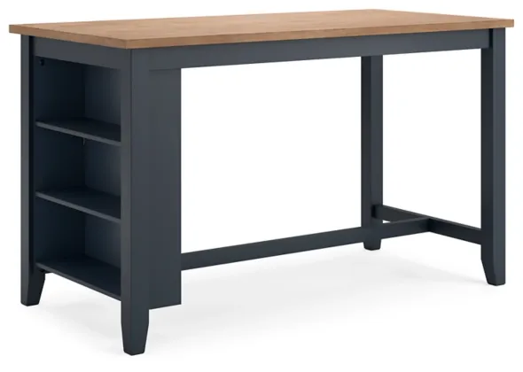 Gesthaven RECT Dining Room Counter Table & 4 BarstoolS