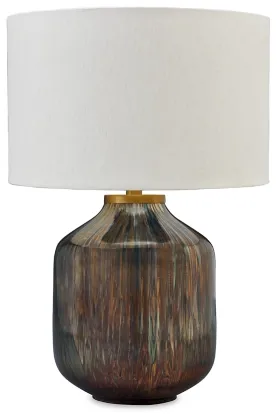 Jadstow Glass Table Lamp