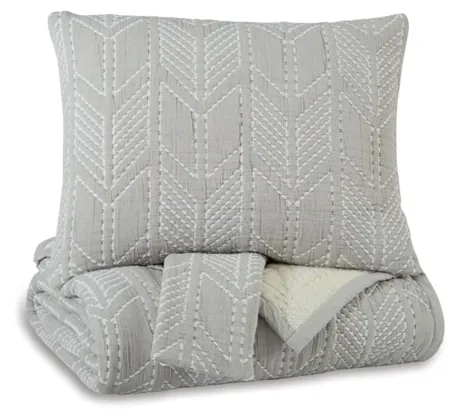 QUEEN COVERLET SET / JODINE