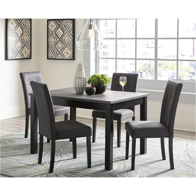 GARVINE TABLE W/4 CHAIRS