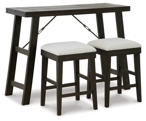 NOORBROOK TABLE W/2 STOOLS