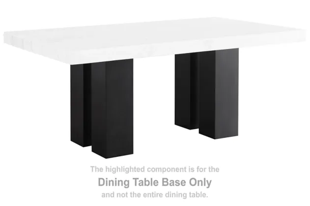 VOLLARDI MARBLE TABLE w/6 CHAIRS