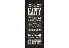 HAPPY WALL ART