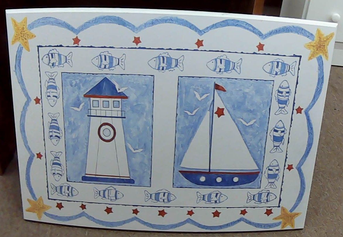 SAILBOAT WALL ART